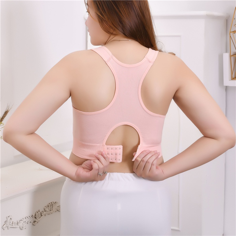Áo Bra Big Size Tập Gym Yoga Chạy Bộ Lưng Chữ X Khóa Cài L2205