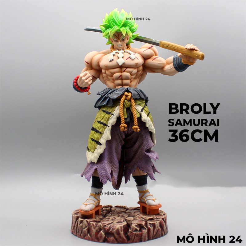 [SAMURAI SERIES] Mô hình nhân vật Broly Samurai LK studio nhựa PVC anime DragonBall figure dragon ba