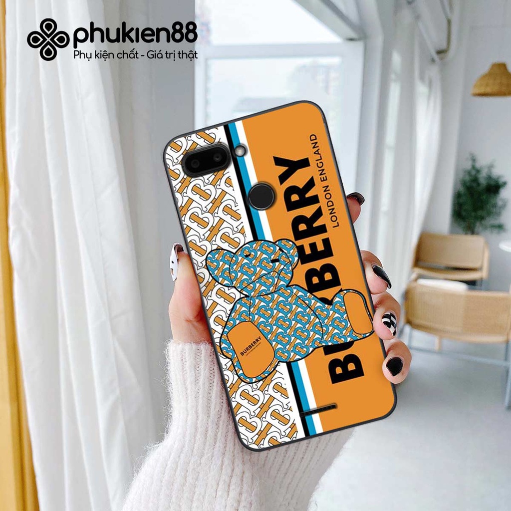 Ốp lưng điện thoại Xiaomi Redmi 6 fendy, búp bơ rì, kaws thời trang, vỏ ốp thời trang rẻ đẹp