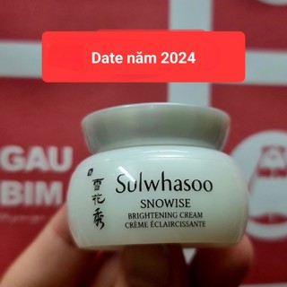 Kem dưỡng làm trắng da bạch sâm sulwhasoo snowise brightening cream (5ml)