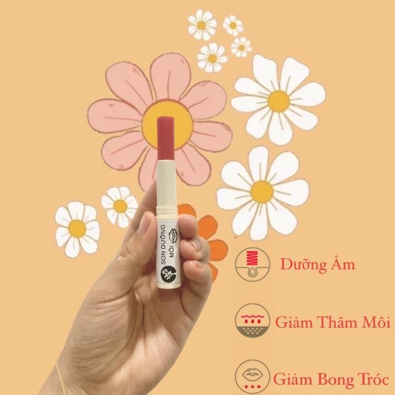 Son Dưỡng Môi QUỲNH HOMEMADE - Mỹ Phẩm Thiên Nhiên- Mỹ Phẩm Bầu