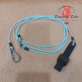 Dây cột gà TRE + NÒI điều sài được , giá rẻ , cao cấp , móc , khớp inox không gĩ , chất liệu da bò , dây dài 1 mét 8 , H