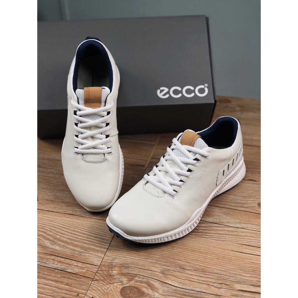 Original Ecco men's outdoor casual sports running shoes sneakers leather shoes Golf shoes CK89628
