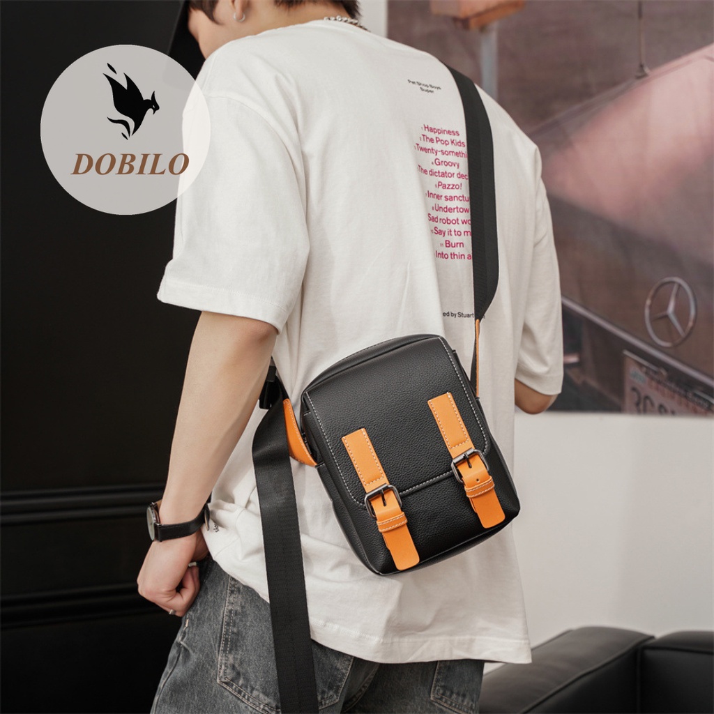 Túi Đeo Chéo Da Nam Nữ Thời Trang Hàn Quốc BG51