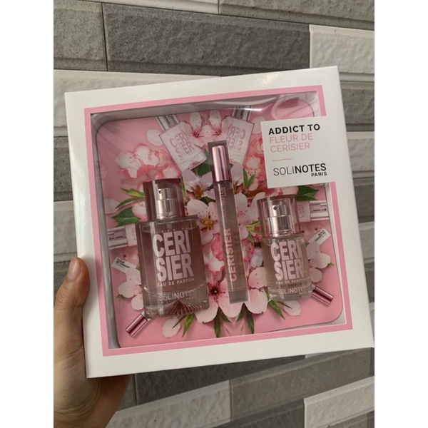Set nước hoa Solinotes Paris Ceri Sier edp 3 món - Pháp 🇫🇷