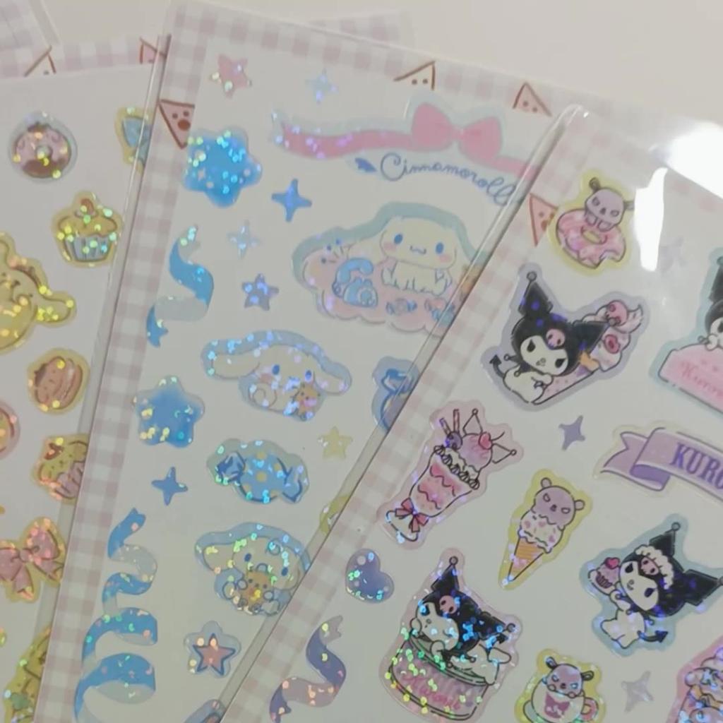 Steve Nhãn Dán Trang Trí Họa Tiết Sanrio Đáng Yêu Dành Cho Học Sinh