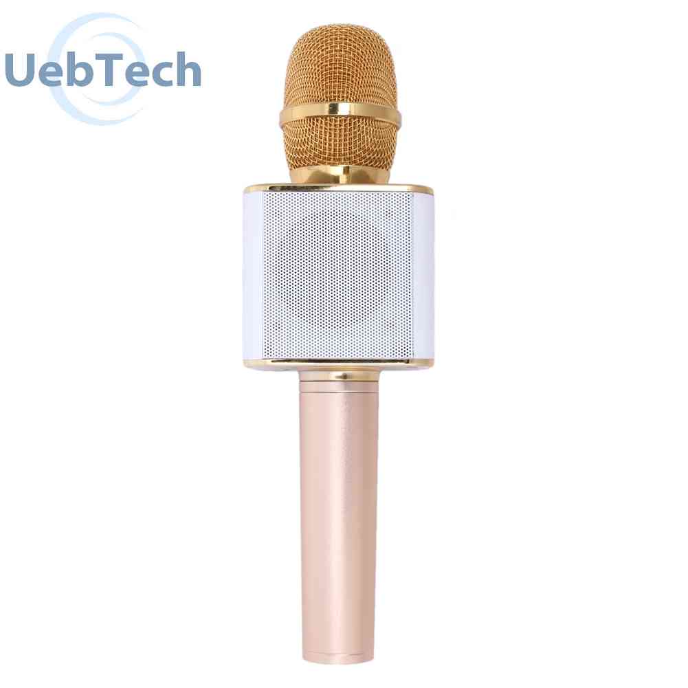 Micro Bluetooth Không Dây Q7 Hát Karaoke Cho Điện Thoại