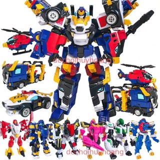 Lắp ráp robot biệt đội siêu nhân nhí miniforce X miniforce animaltron