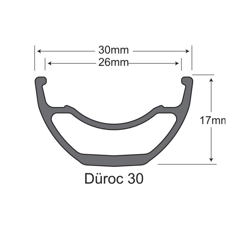 Niềng vành Sun Ringle Duroc 30 - 32 Lỗ căm