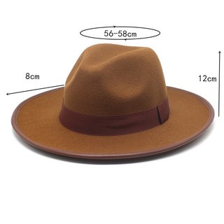 Nón Fedora viền da FW3