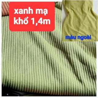 vải thun gân tăm