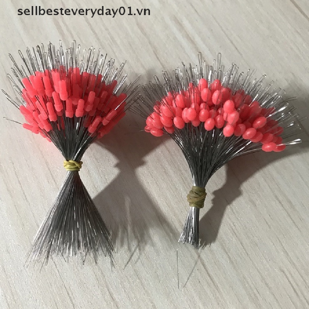 Set 300 Nút Chặn Phao Câu Cá Bằng Cao Su Hình Trụ