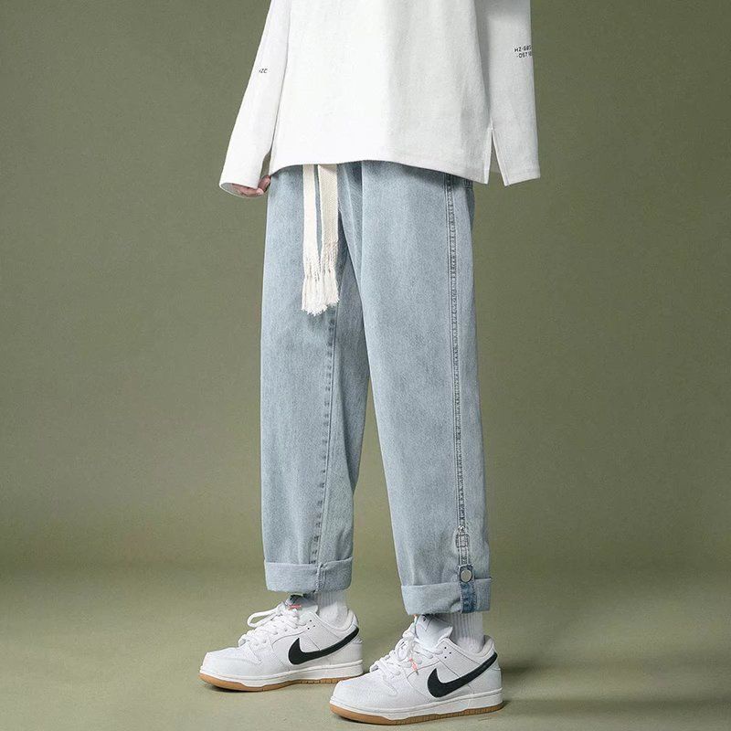 LEVIS Quần Jean Dài Dáng Rộng Ống Suông Thời Trang Xuân Thu 26Rolled Cá Tính Cho Nam