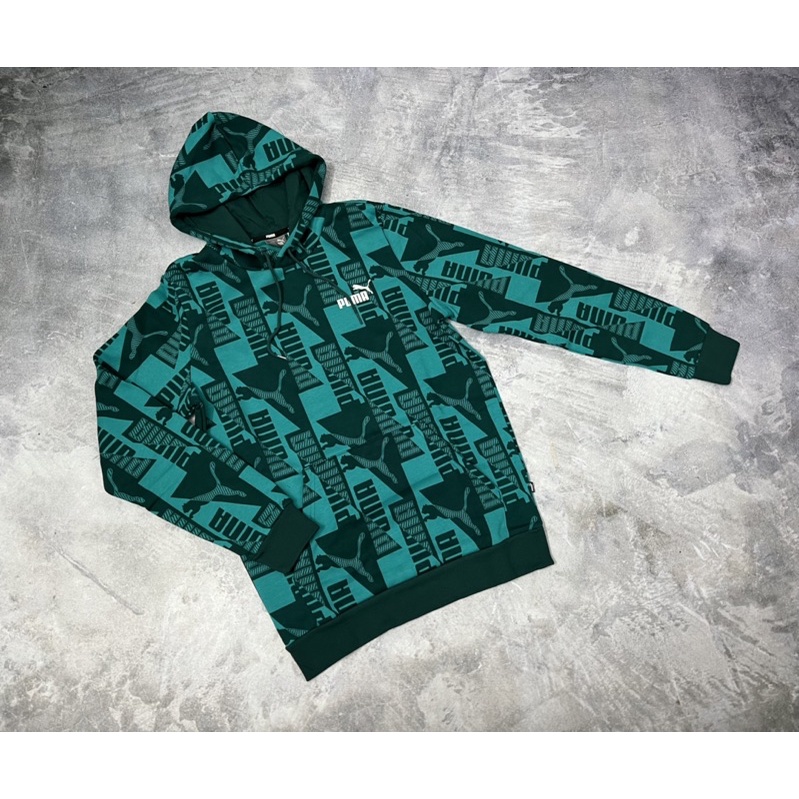 Áo hoodie nỉ bông Puma
