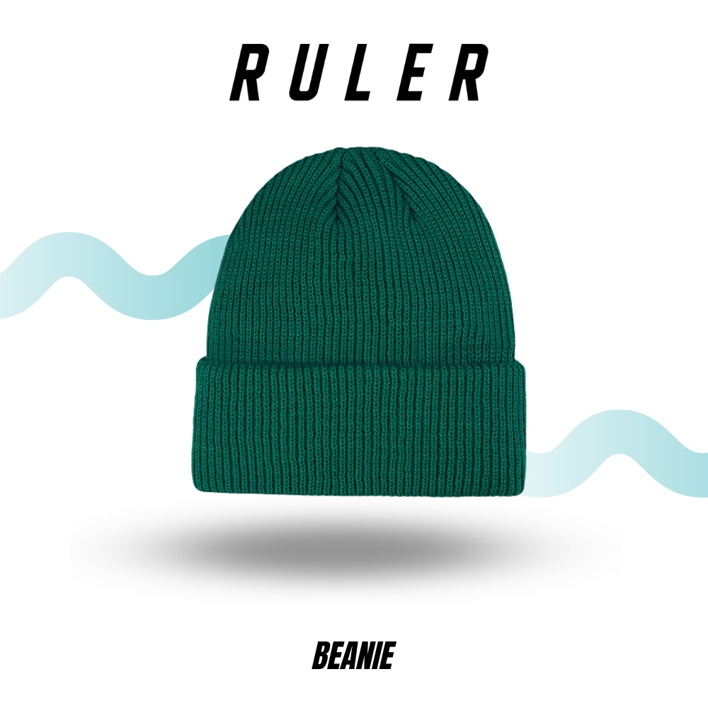 Nón len beanie basic