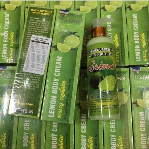 Sữa Tắm Trắng Chanh Erina Thái Lan 300ml