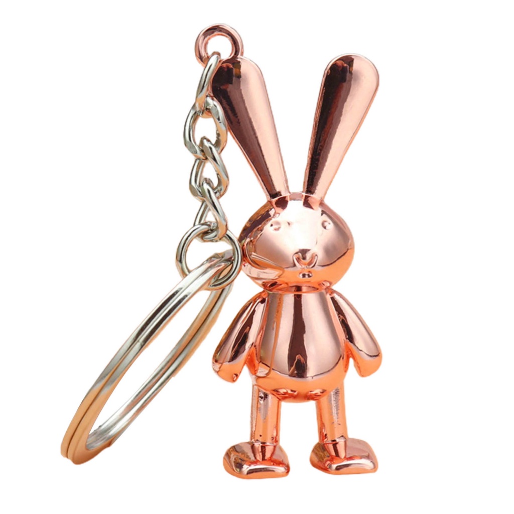 Fairystore| Móc Chìa Khóa Hình Thỏ Hoạt Hình Đáng Yêu