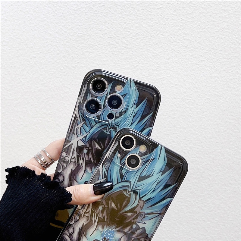 Hoạt Hình Ốp Điện Thoại Mềm Trong Suốt Hình dragon ball Cho Iphone15 15pro 15promax 14 14pro 14promax 13 12 11