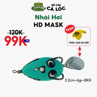 NHÁI HƠI HDMASK THÁI LAN - MỒI GIẢ CÂU LURE CÁ LÓC - (3.2CM/6GR)