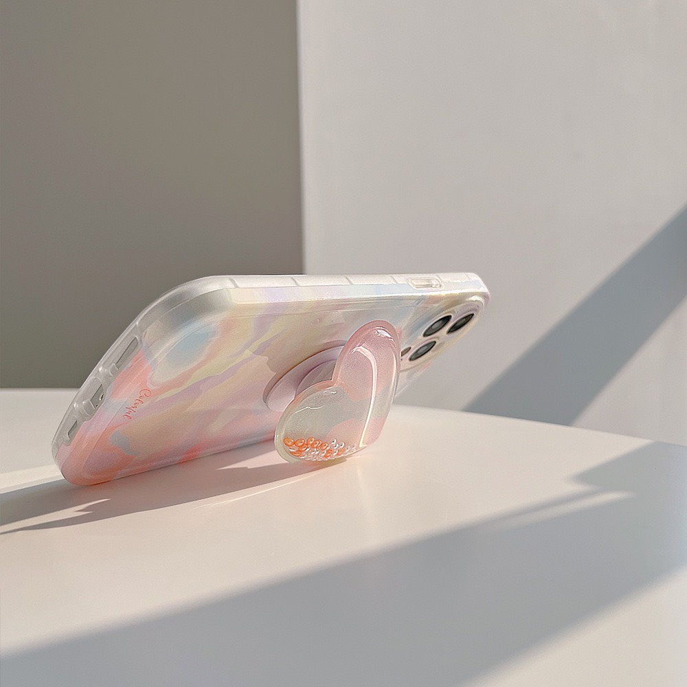 Ốp Lưng Iphone Màu Loang Silicon Nhựa Dẻo Mặt Bóng Chống Bẩn x/xs/11/12/13/pro/max/plus/14 MintCase