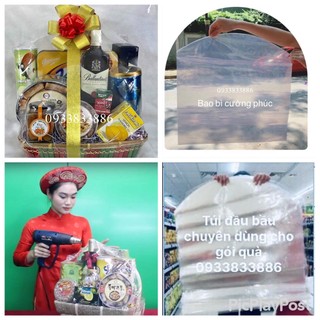 MÀNG CO GÓI GIỎ QUÀ TẾT, 10 CÁI