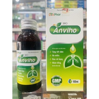 Siro ho cho bé ANVIHO - 100ml