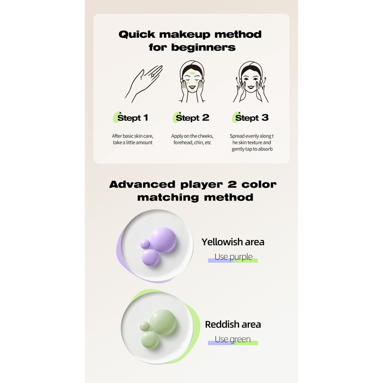 Kem Lót Che Khuyết Điểm UKISS 30g