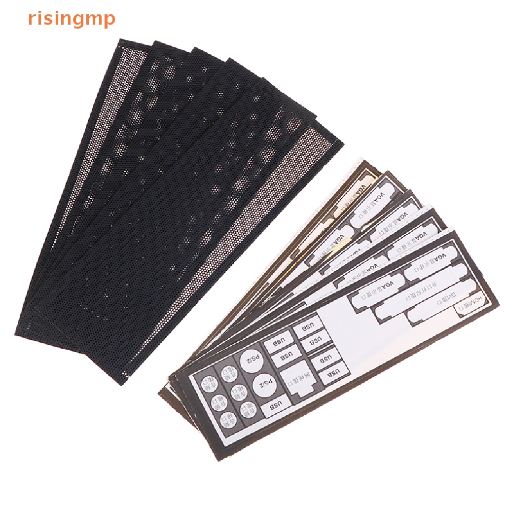 Set 5 Tấm Lọc PVC Chống Bụi DIY Thông Dụng Cho Khung Gầm Máy Tính I / O