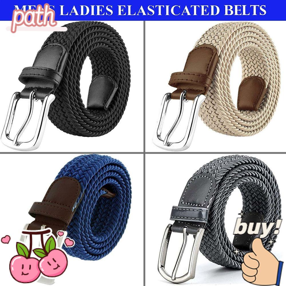 Thắt Lưng Bện Dây Co Giãn Kiểu Đơn Giản 120cm