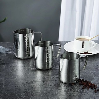 [GIÁ SỈ] Ca đánh sữa inox (có vạch chia) 900ml (100% inox 304)
