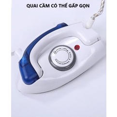 Máy Là Hơi Nước Cầm Tay, Bàn Là Hơi Nước Mini , Sử Dụng Khi Đi Du Lịch, Travel Iron Ht258b- FreeShip