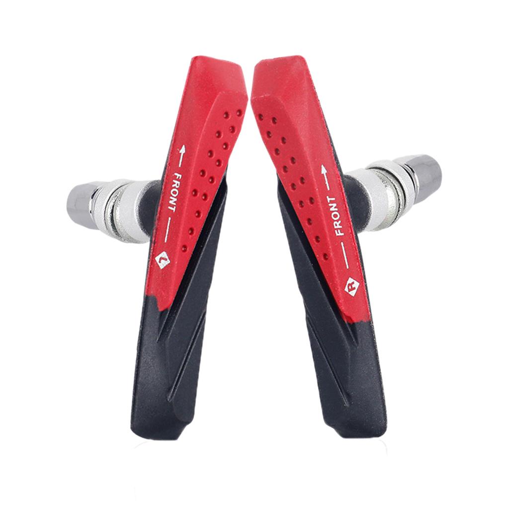 1 Cặp Má Phanh Xe Đạp Leo Núi Braking V / - Khối Cao Su