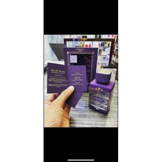 Nước Hoa Dubai Badee Amethys Lattafa unisex 100ml
