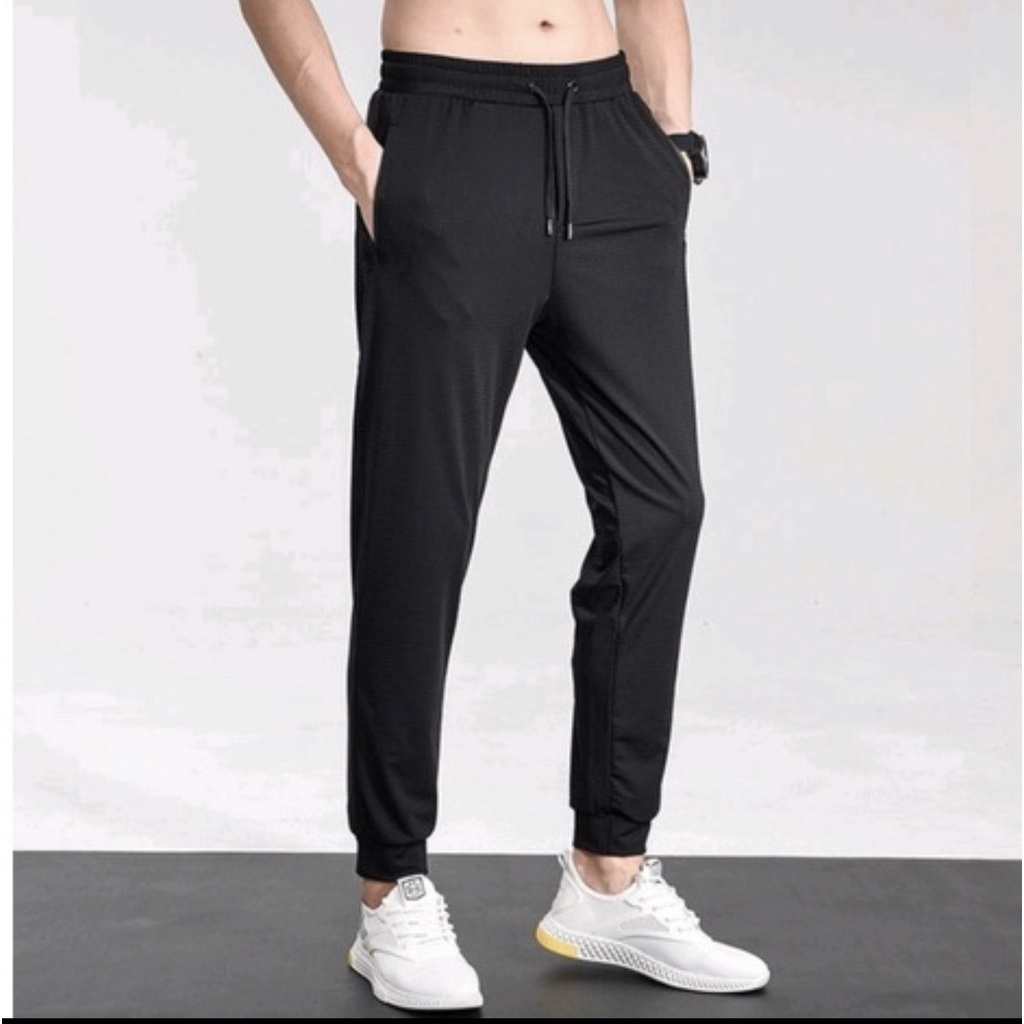 Quần Jogger Nam Nữ Trơn Basic Thun Poly Phong Cách Thể Thao Năng Động Cá Tính Unisex | BigBuy360 - bigbuy360.vn