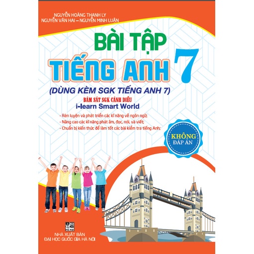 Sách - Bài Tập Tiếng Anh 7 Dùng Kèm Sách Giáo Khoa  Tiếng Anh 7 (bám sát sgk cánh diều i-learn smart world