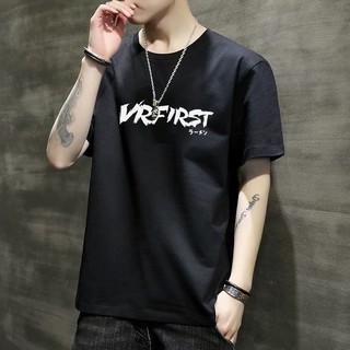Áo Thun Nam Cổ Tròn Oversize Phong Cách Hàn Quốc