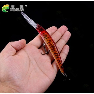 HENGJIA 1 Mồi Câu Cá Giả 15cm / 15g