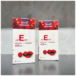 Vitamin E đỏ Mirrolla 30 viên Nga