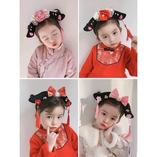 Băng đô cài tóc cách cách phong cách công chúa Trung Hoa xinh xắn cho bé gái
