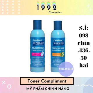 [CHÍNH HÃNG] Toner Compliment No Problem làm sạch sâu da_Toner cân bằng độ ẩm da