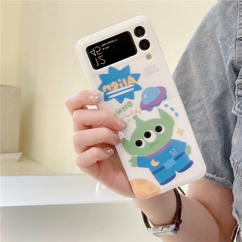 Ốp Điện Thoại Silica Gel Mềm Chống Sốc Hình Buzz Lightyear Dễ Thương Cho Samsung Galaxy Z Flip 4 Z Flip 3 5G Z Flip 4 Zflip3 Z Flip4 Z Flip 3