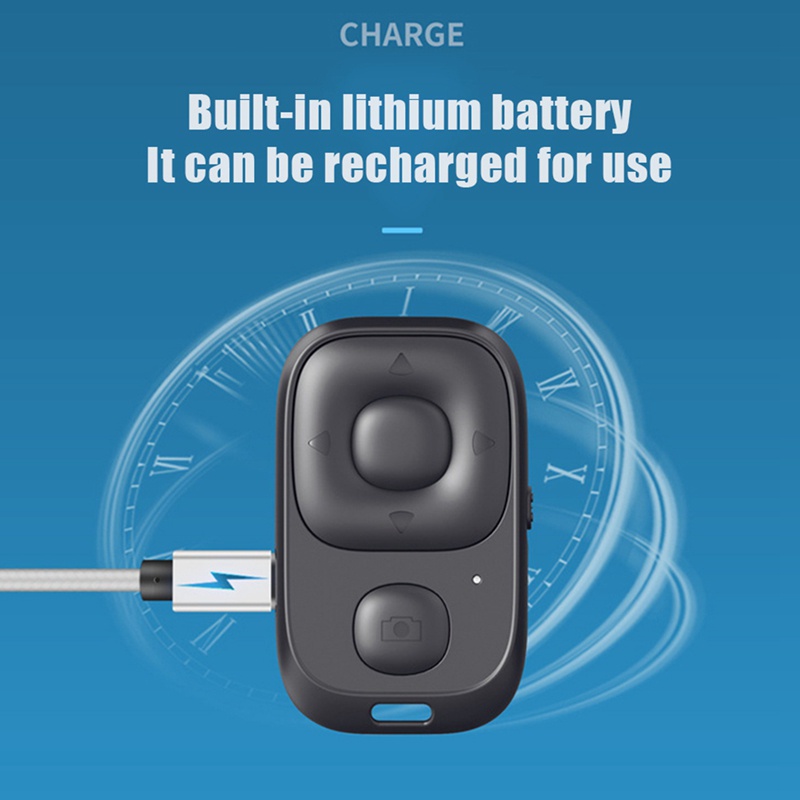 Điều Khiển Từ Xa Không Dây Sạc Lại Được Cho Chụp Ảnh Selfie Điện Thoại