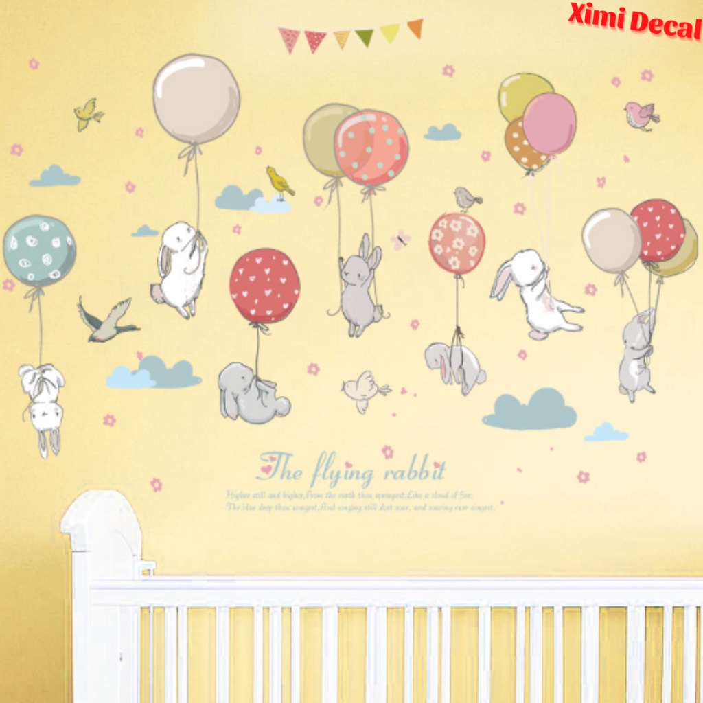 PNB42_Tranh decal dán tường/ phòng ngủ/ tủ cho bé