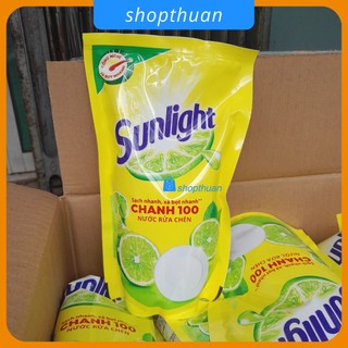 Nước Rửa Chén Sunlight Chanh 100 túi 750g ( 725ml )