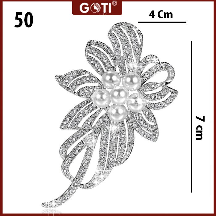 GOTI - Cài Áo Hình Hoa Hướng Dương Nhỏ Kiểu Dáng Pin Cài Phụ Kiện Đẹp Dành Cho Nữ Cài Áo, Váy Đầm