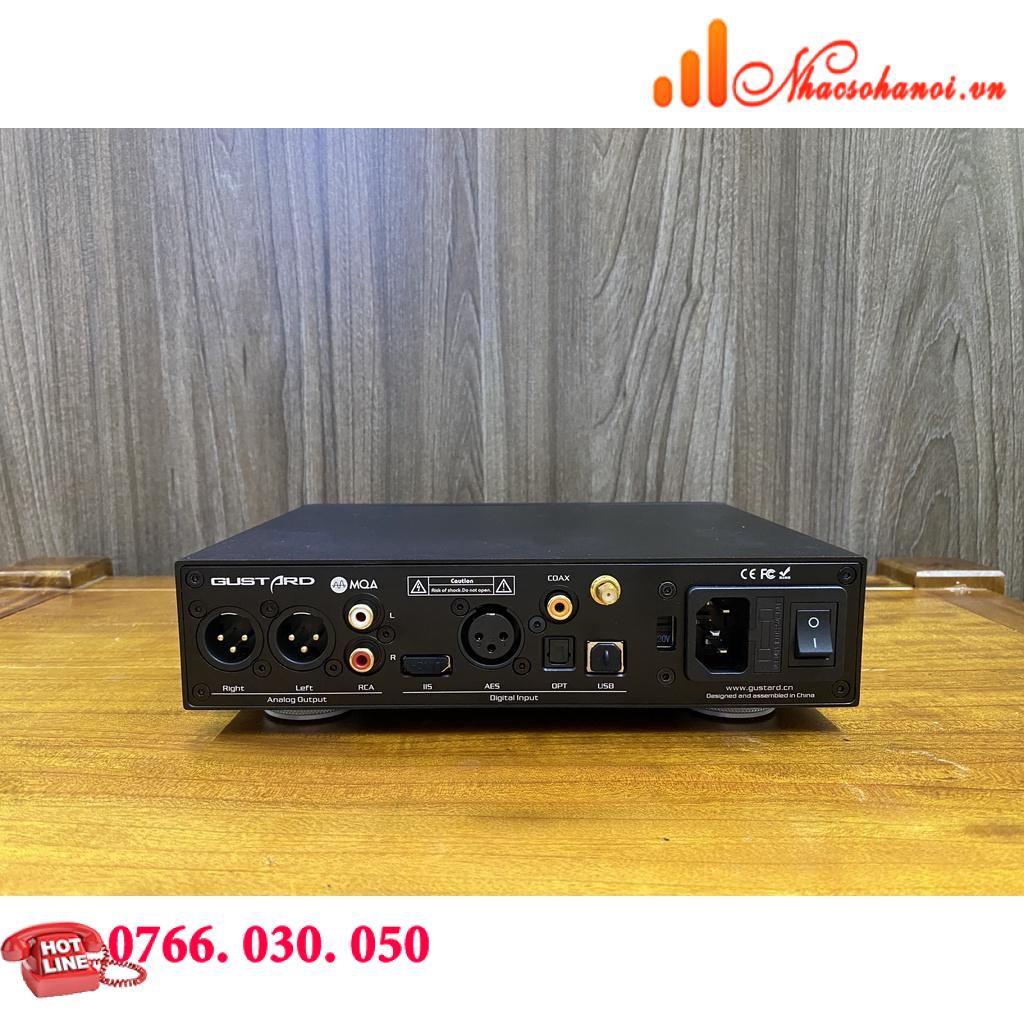 DAC MỚI GUSTARD-X18 CHÍP ES9038PRO MQA/DSD512