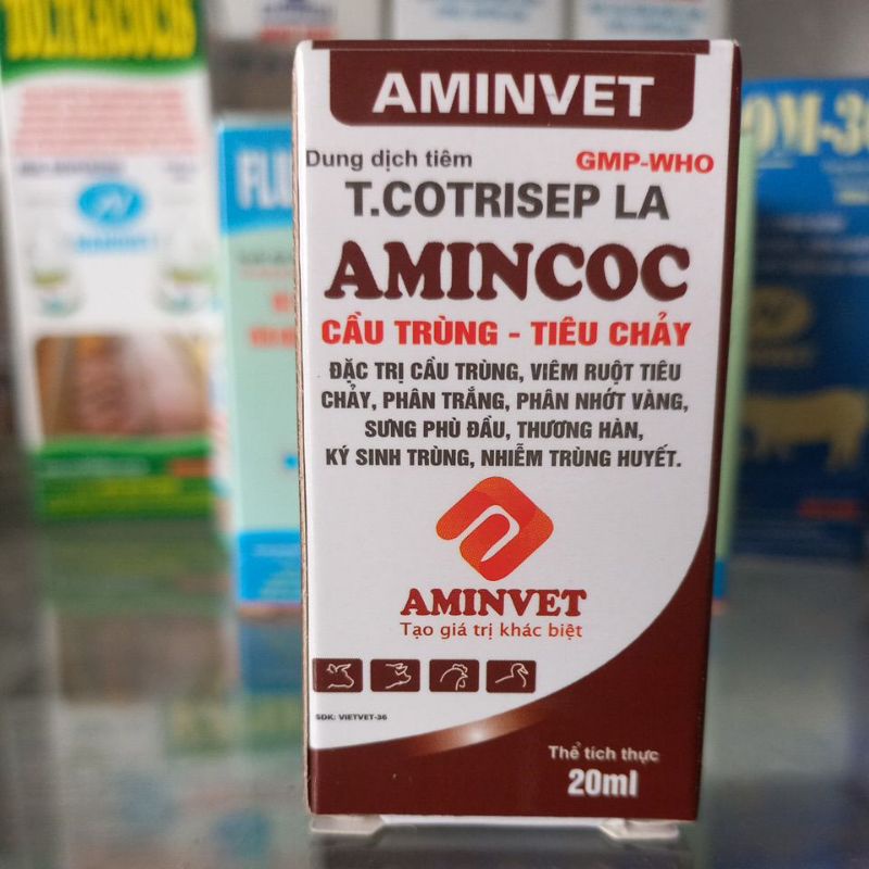 AMINCOC 20ml Cầu trùng - tiêu chảy