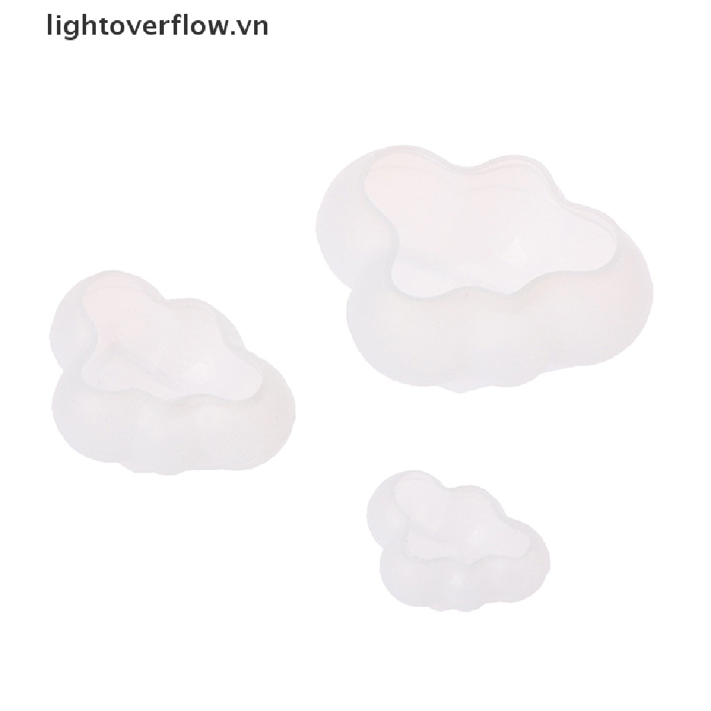 Khuôn Silicon Làm Bánh Kẹo Hình Đám Mây 3D