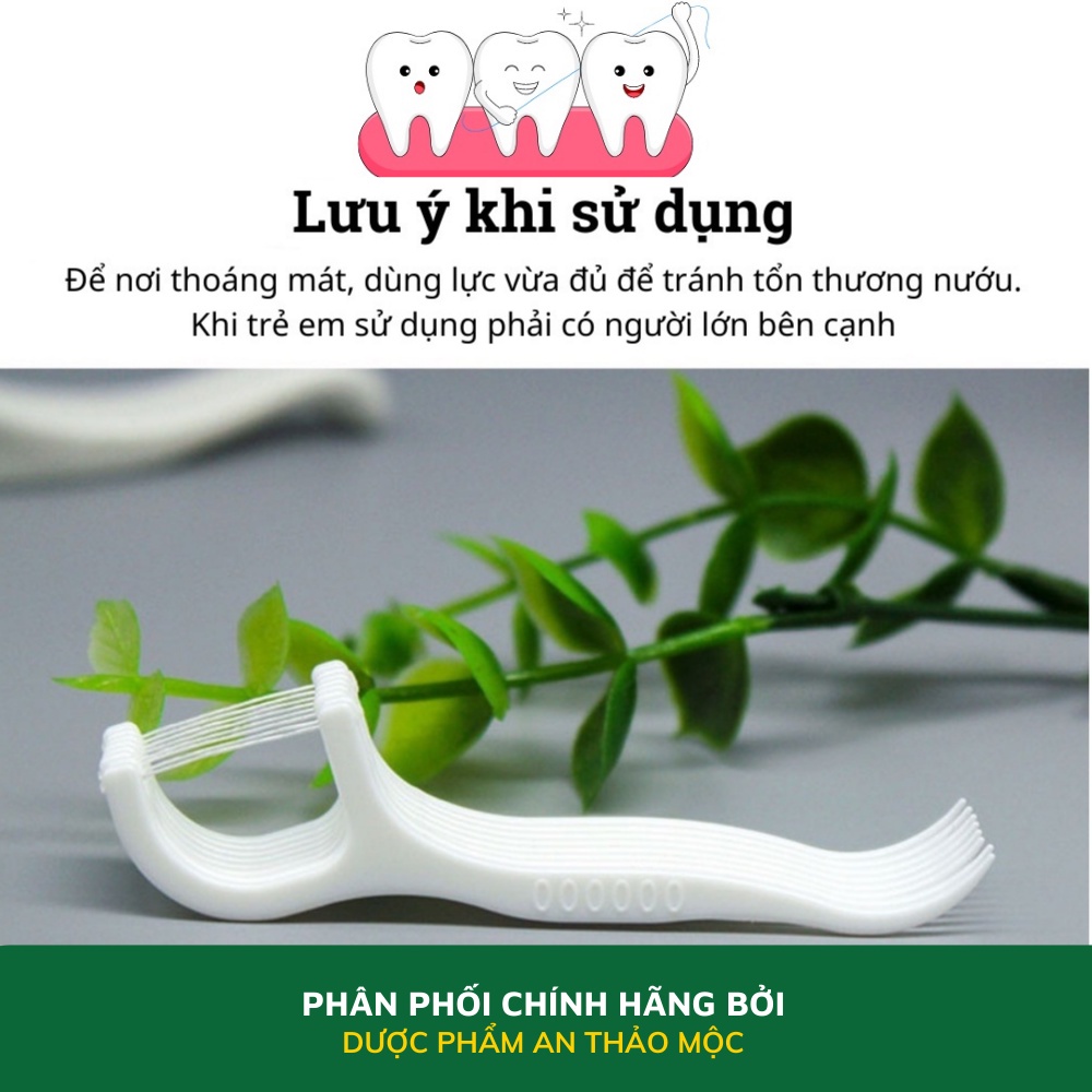 Tăm Chỉ Nha Khoa Oraltana Tanaphar.Chăm Sóc Răng Miệng Thuận Tiện Sử Dụng