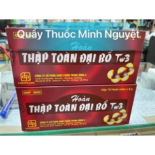 Thập toàn đại bổ tw 3 giúp bồi bổ khí huyết hộp 10 viên
